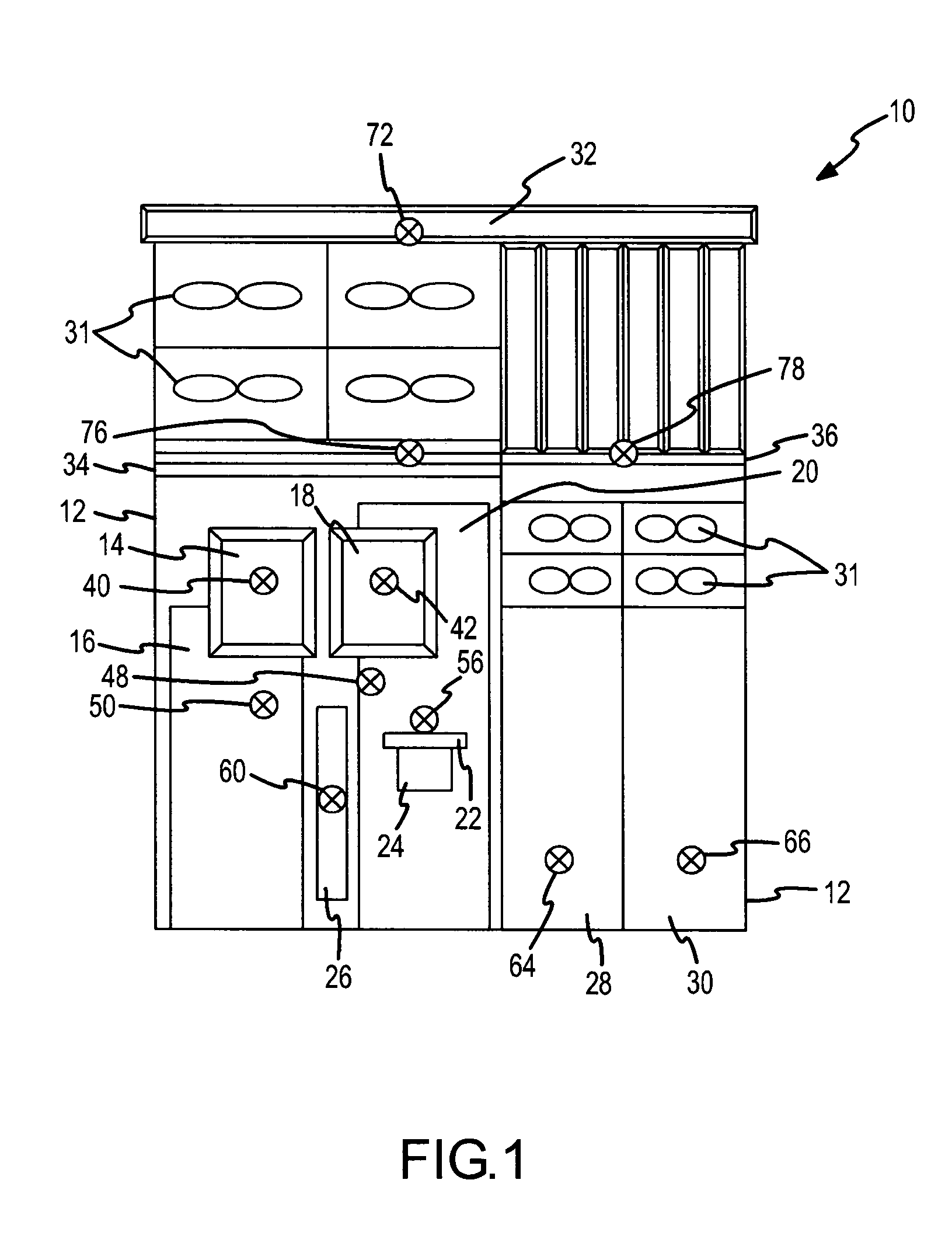 Thermal monitoring and response apparatus and method for computer unit