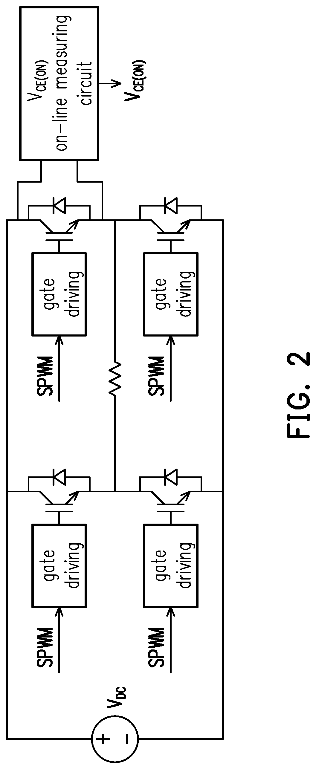 Method for estimating junction temperature on-line on IGBT power module