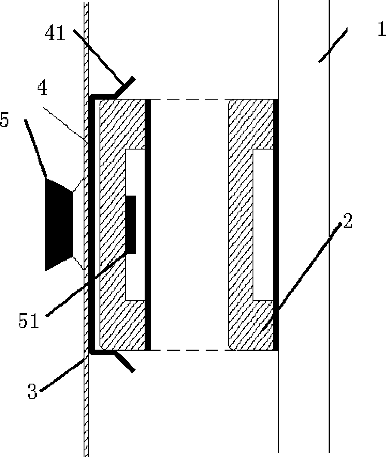 Switch cabinet door plank lifting mechanism