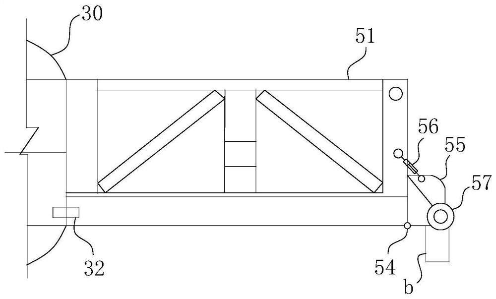 Externally added elevator system for existing building and control method of externally added elevator system