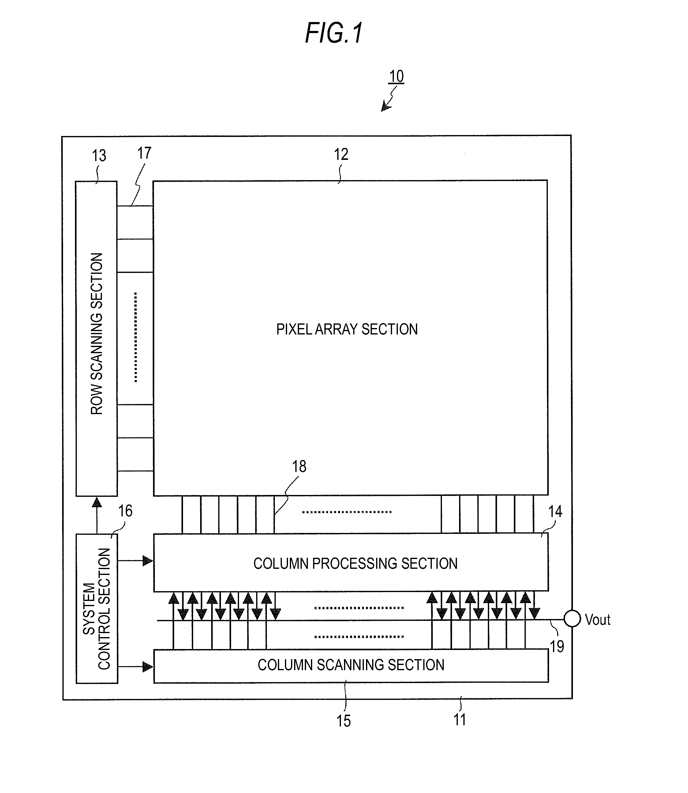 Solid-state imaging apparatus with plural readout modes, and electronic equipment