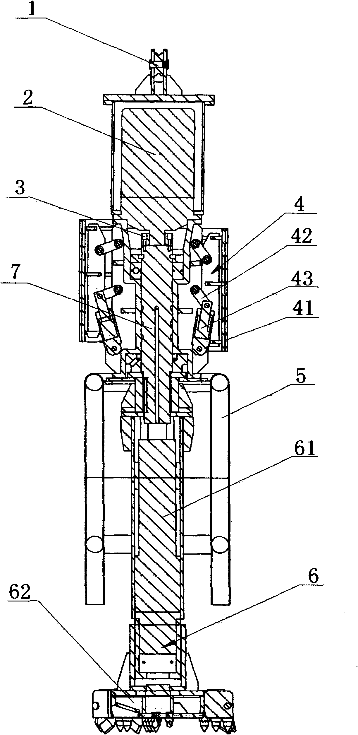 Rotary percussion hammer