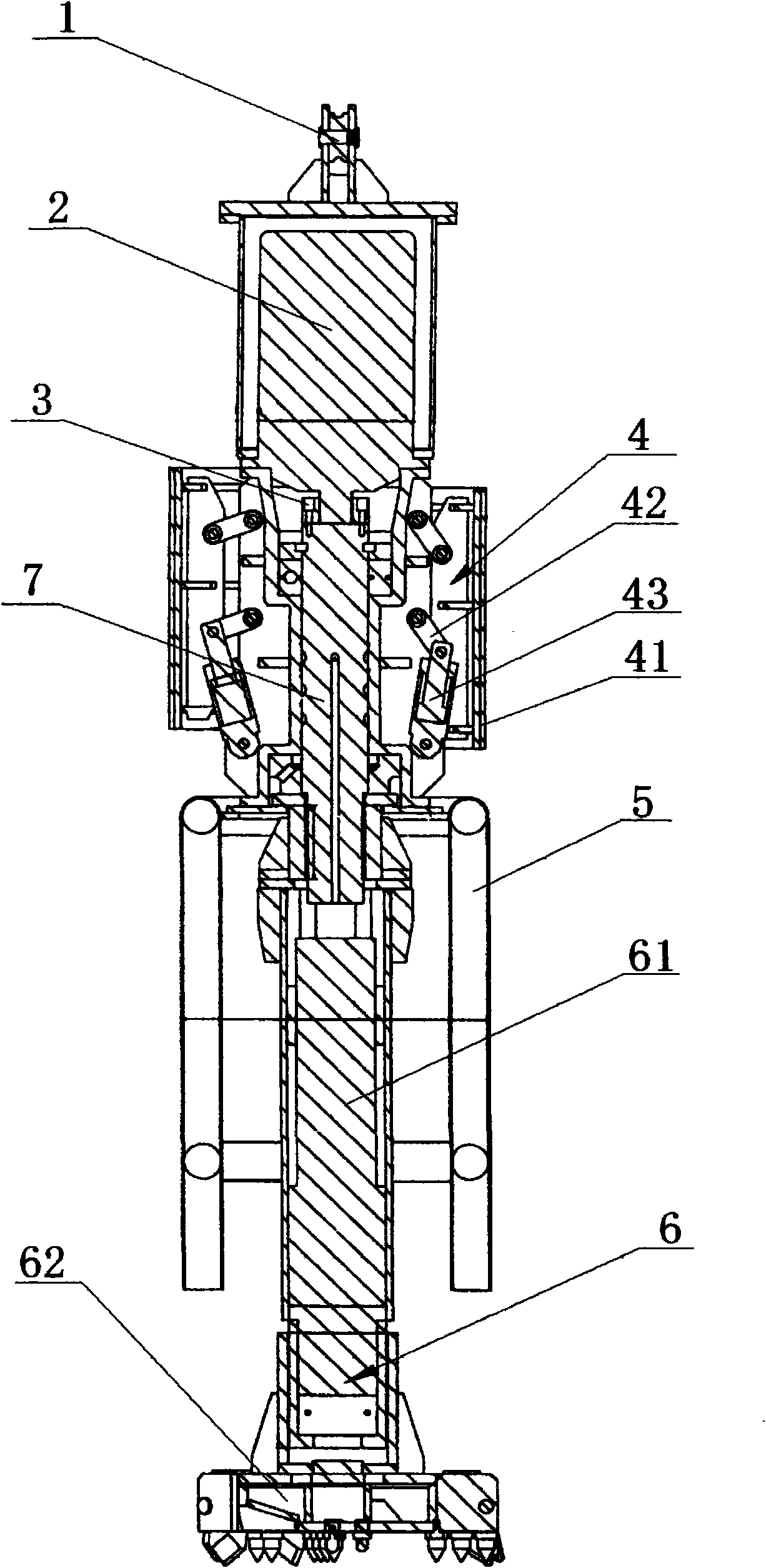 Rotary percussion hammer