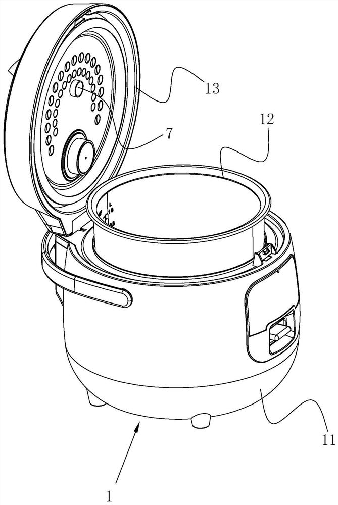 Heating control system of electric cooker and method thereof