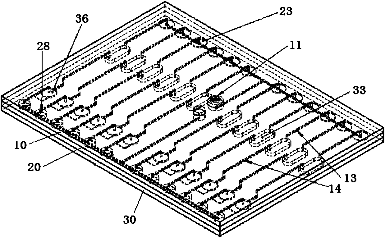 Micro-fluidic chip reagent kit for detecting ten respiratory tract infection pathogens and use method of reagent kit
