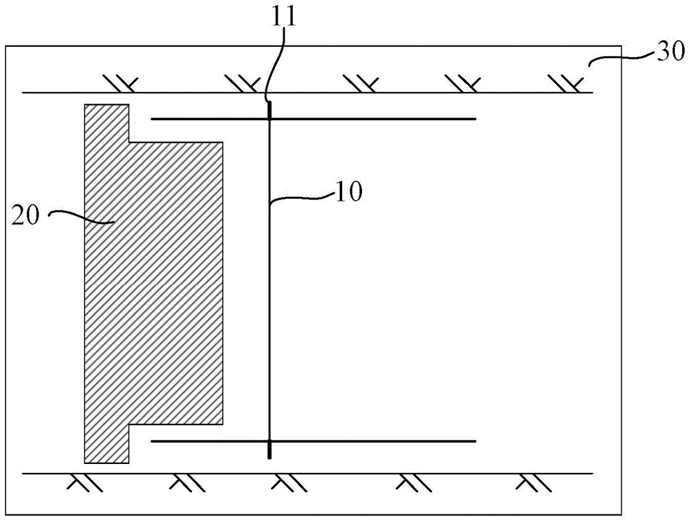 Joint structure between ground and wall and sandy soil layer foundation pit construction method