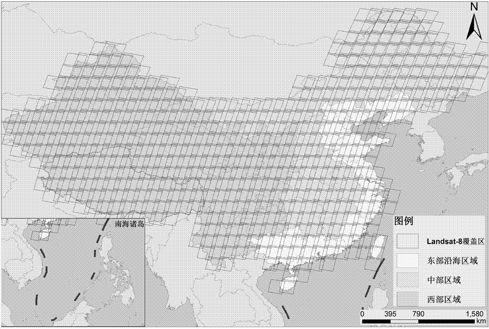 China land noctilucence remote sensing classification accuracy evaluation method using two-stage sampling model