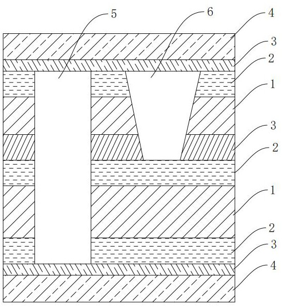 Methods for machining through holes and blind holes of multi-layer flexible board