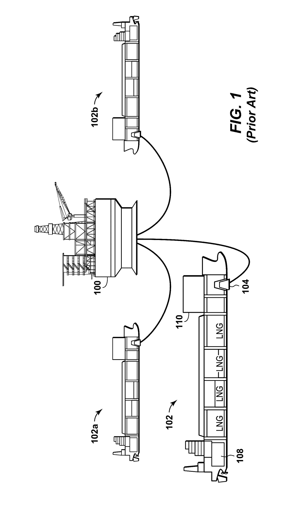 Method of Natural Gas Liquefaction on LNG Carriers Storing Liquid Nitrogen