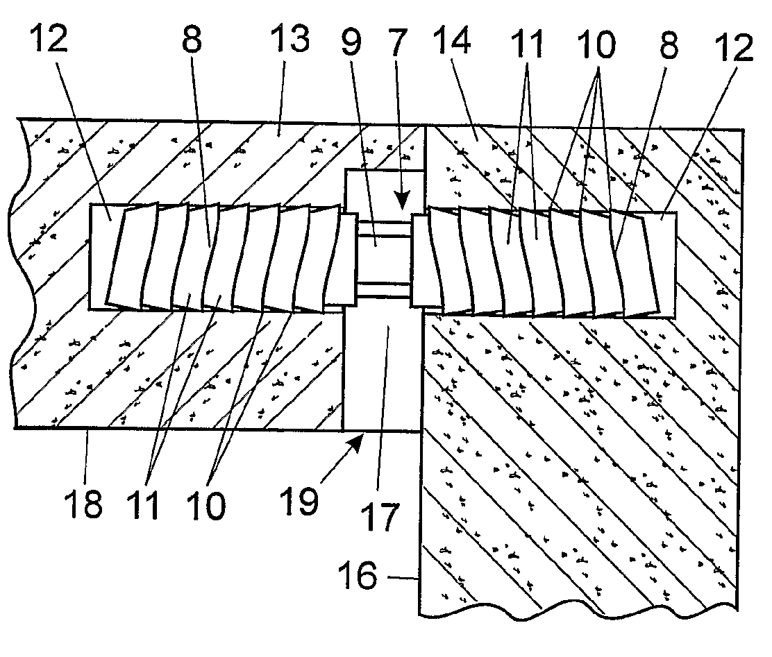 Fastener For Connecting Components and Assembling Embodying Same