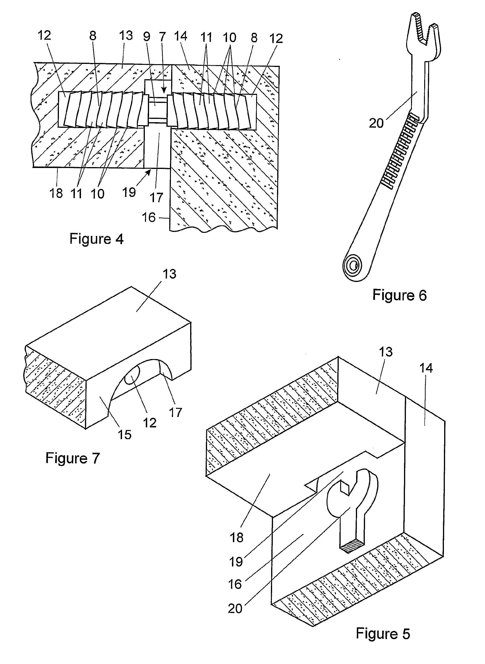 Fastener For Connecting Components and Assembling Embodying Same