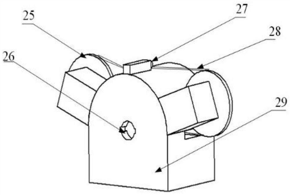 Cutting system for prefabricated middle locking type rock mass fractures with different geometrical characteristics