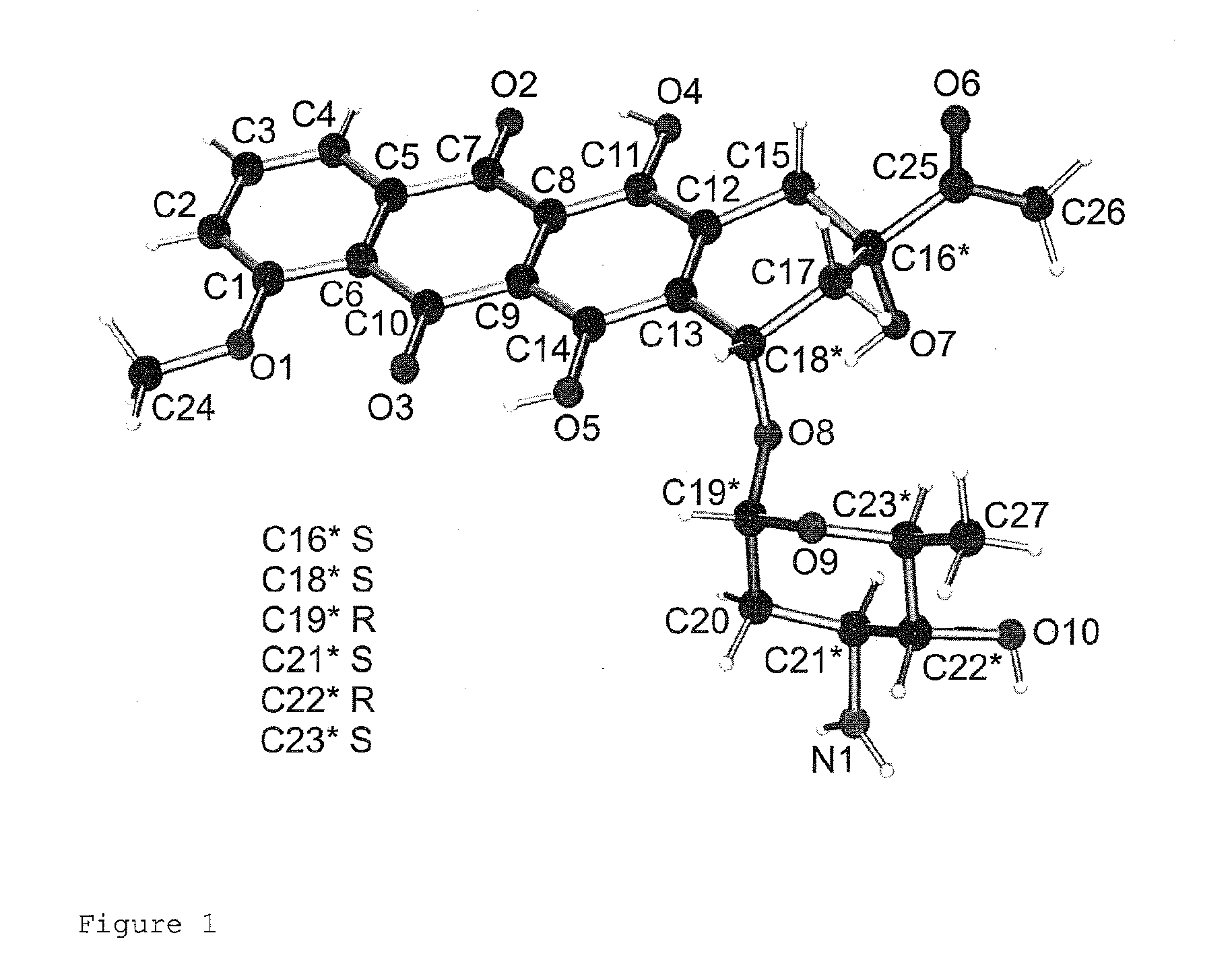 Crystallization of 4'-epidaunorubicin x hci