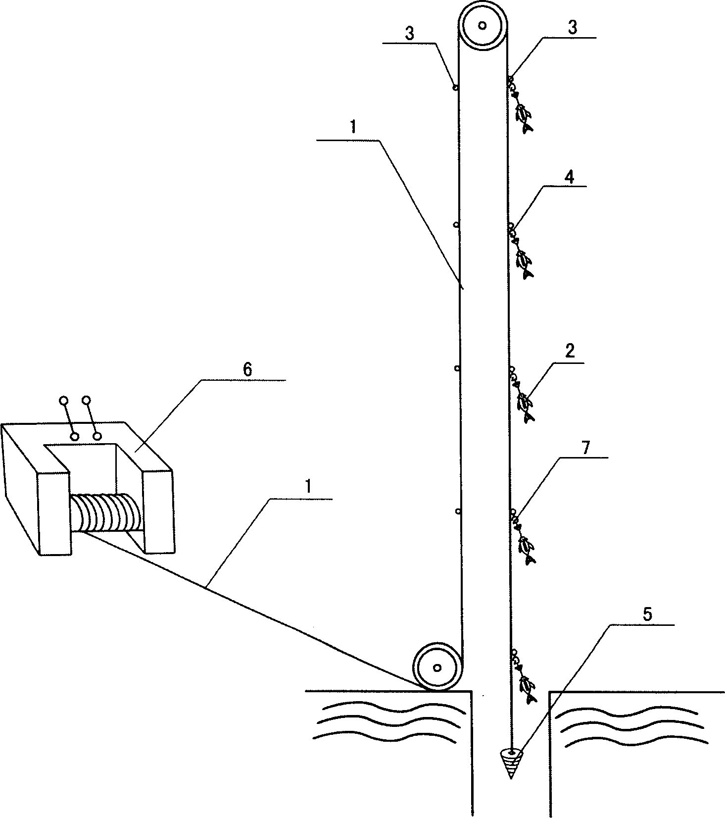 Device for detecting temp in downhole