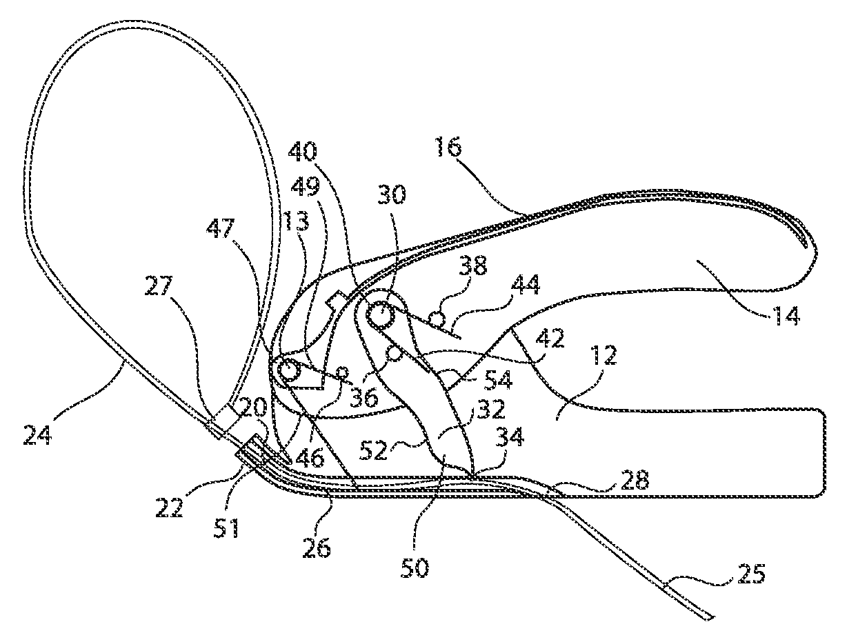 Thoracic closure device and methods