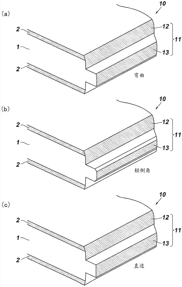 Strengthened glass, touch panel and method of manufacturing strengthened glass