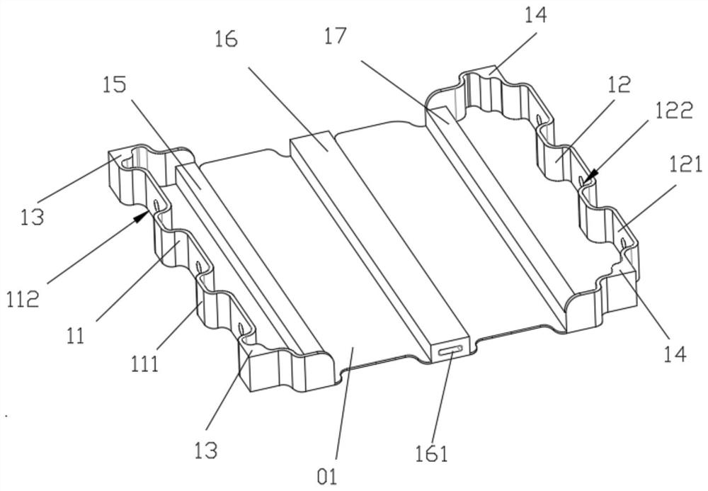 Aluminum formwork structure