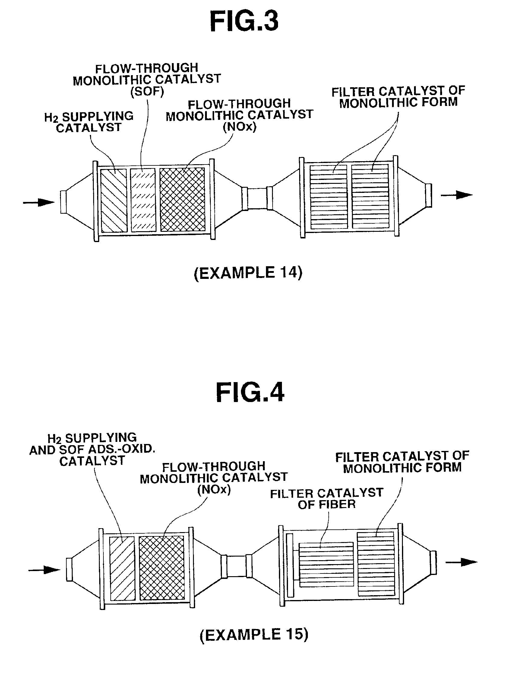 Exhaust gas purifying system and method