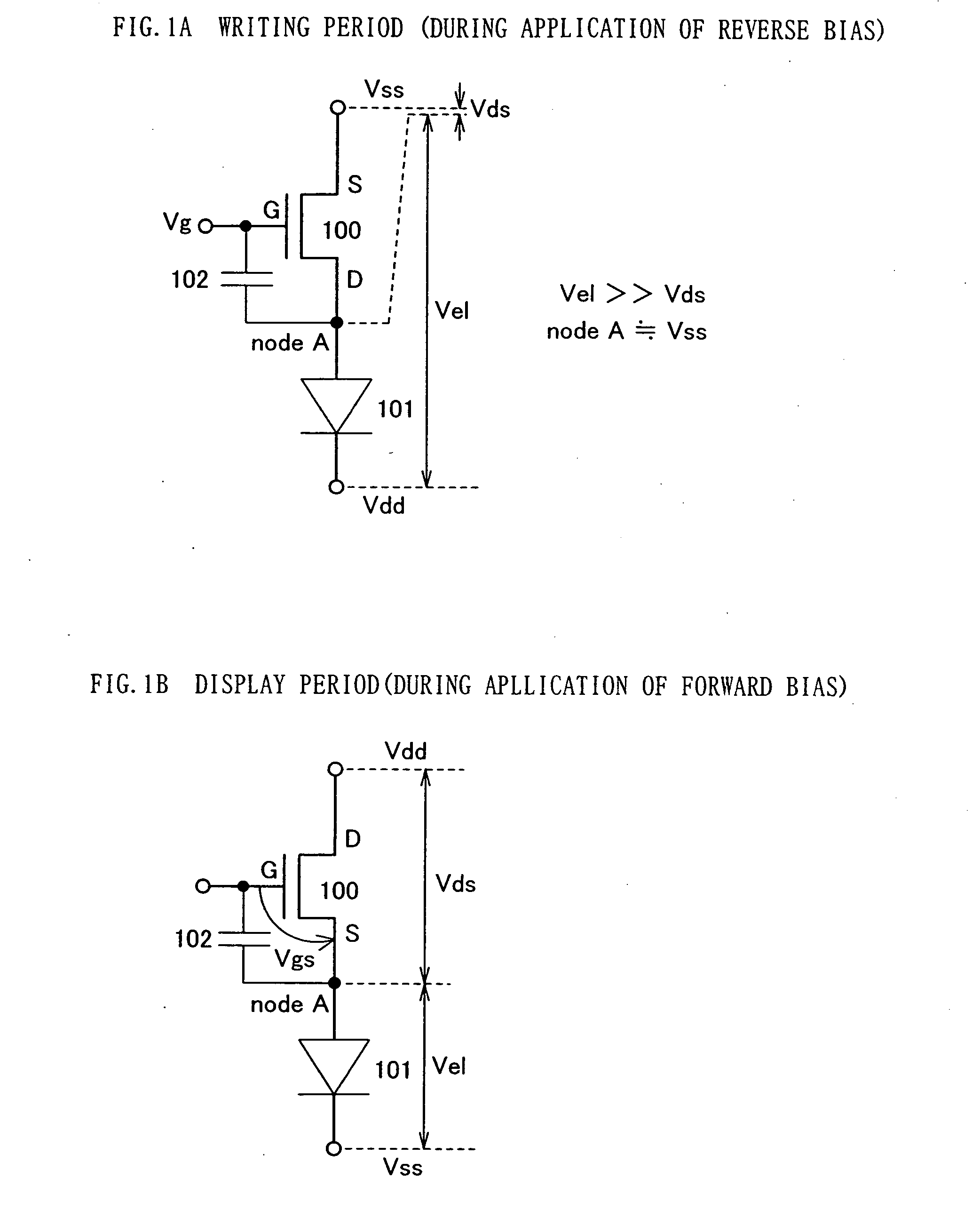 Driving method of light emitting device and light emitting device