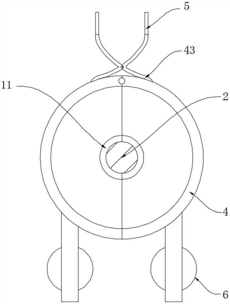 An anti-vibration hammer convenient for installation for overhead wires