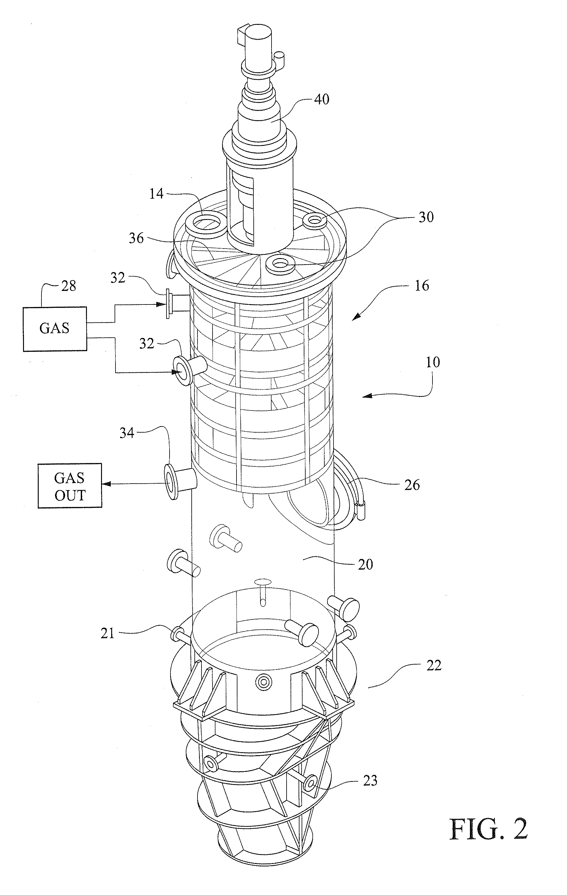 Method and system for the torrefaction of lignocellulosic material
