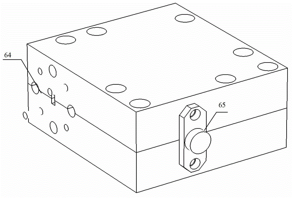 Multi-chip integration E band receiving module