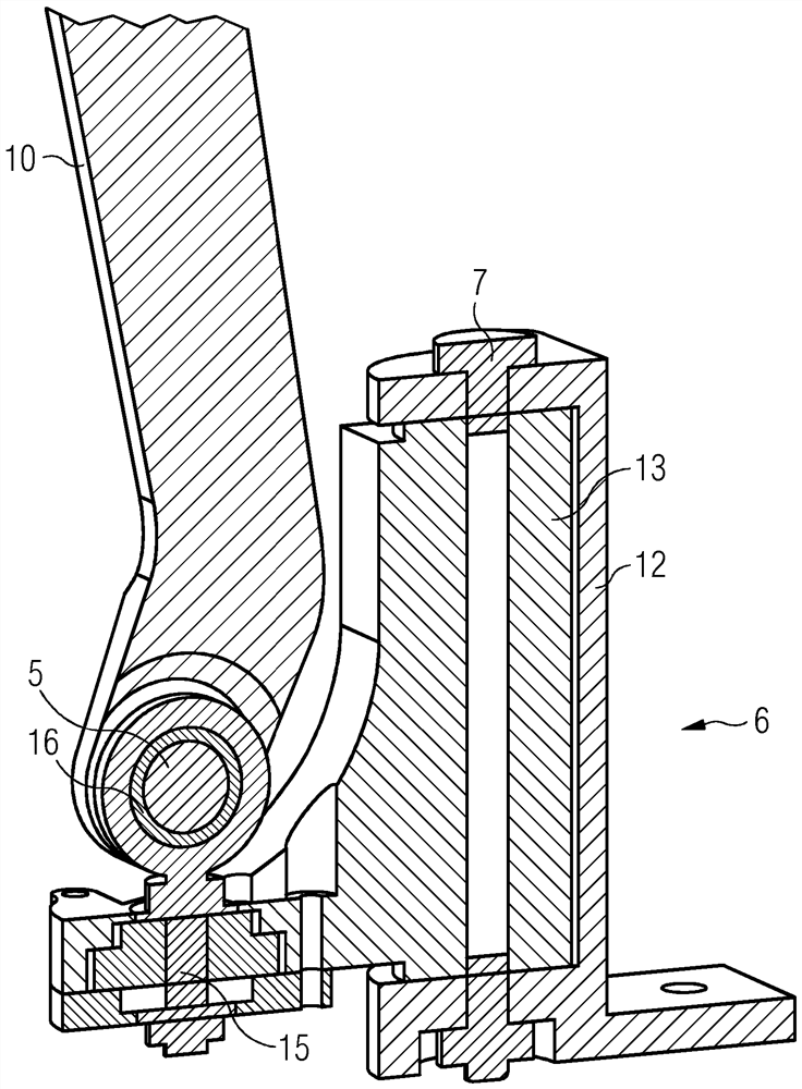device for preventing torsional motion between two coupled rail vehicles