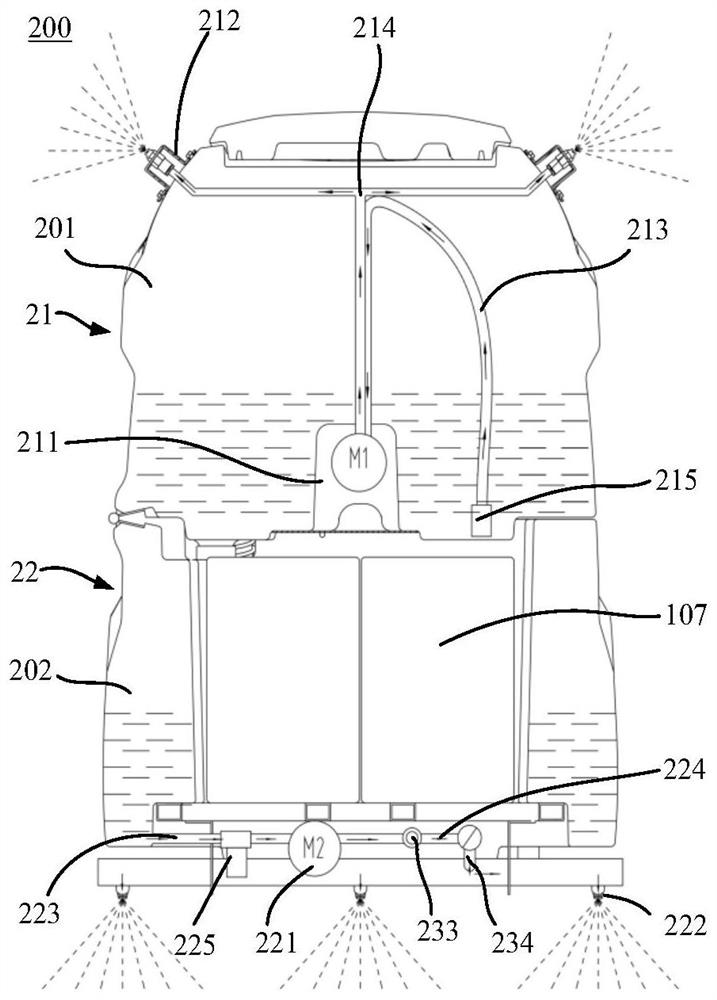 Electric disinfection vehicle