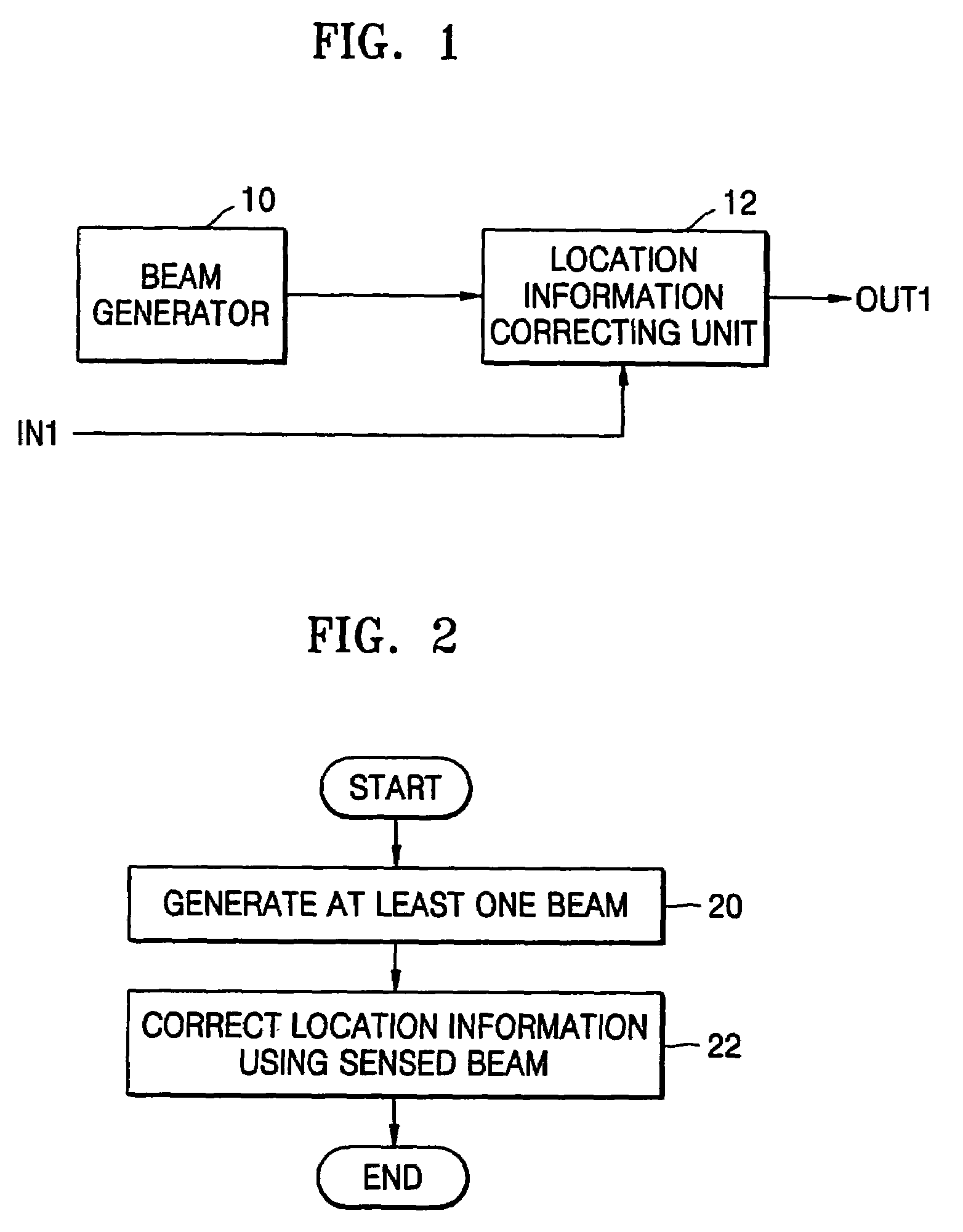 Apparatus and method for correcting location information of mobile body, and computer-readable media storing computer program for controlling the apparatus