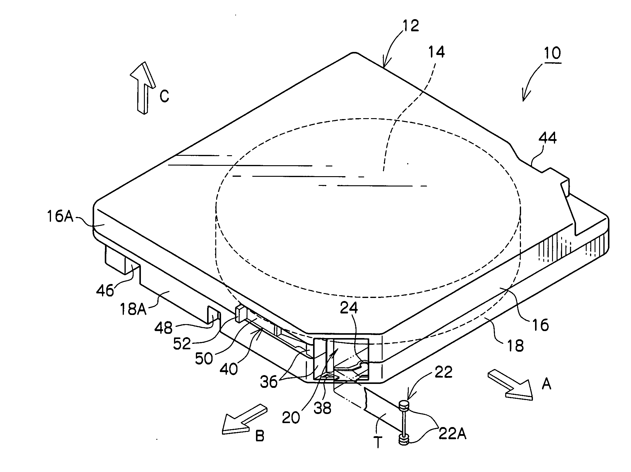 Recording tape cartridge