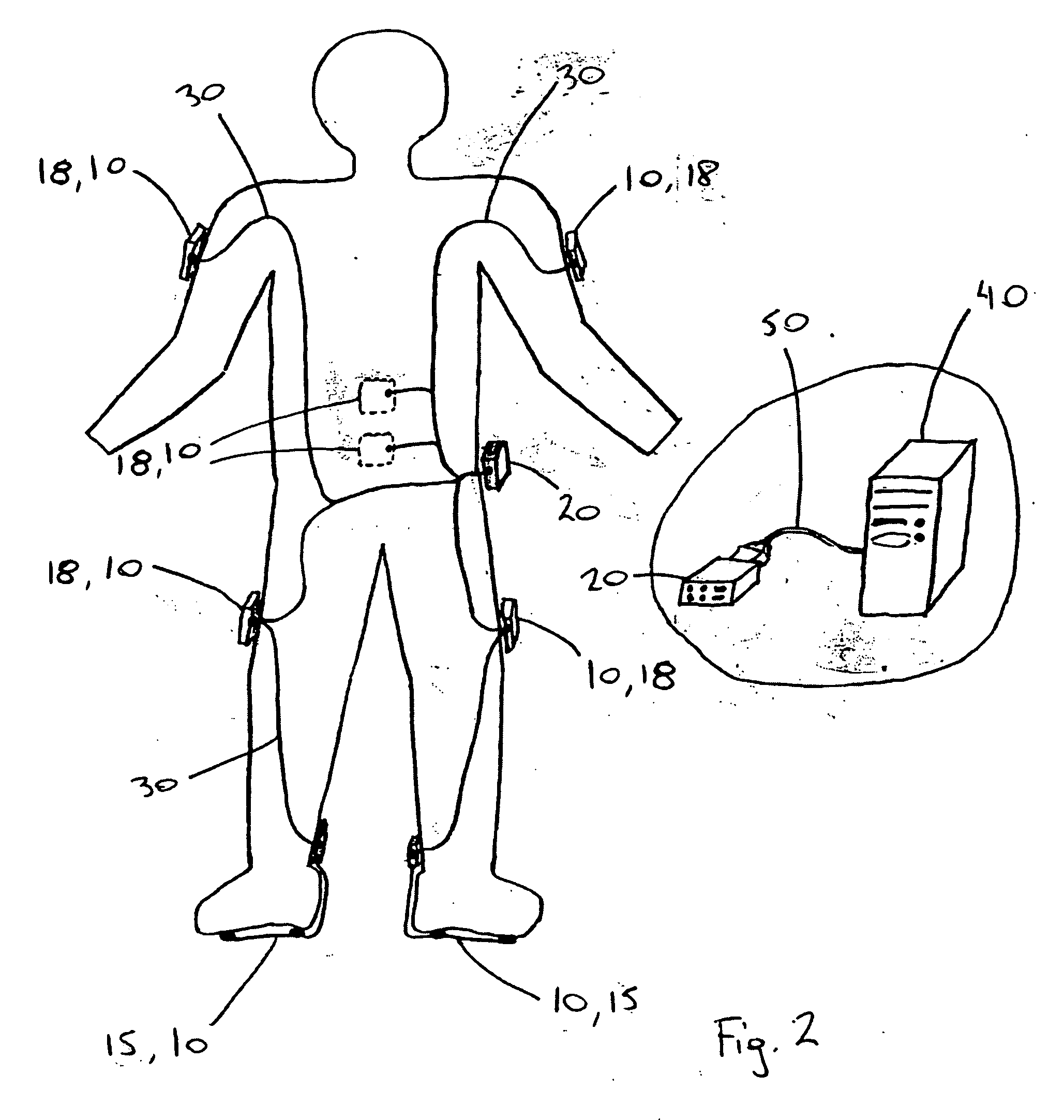 System for detecting and analyzing body motion