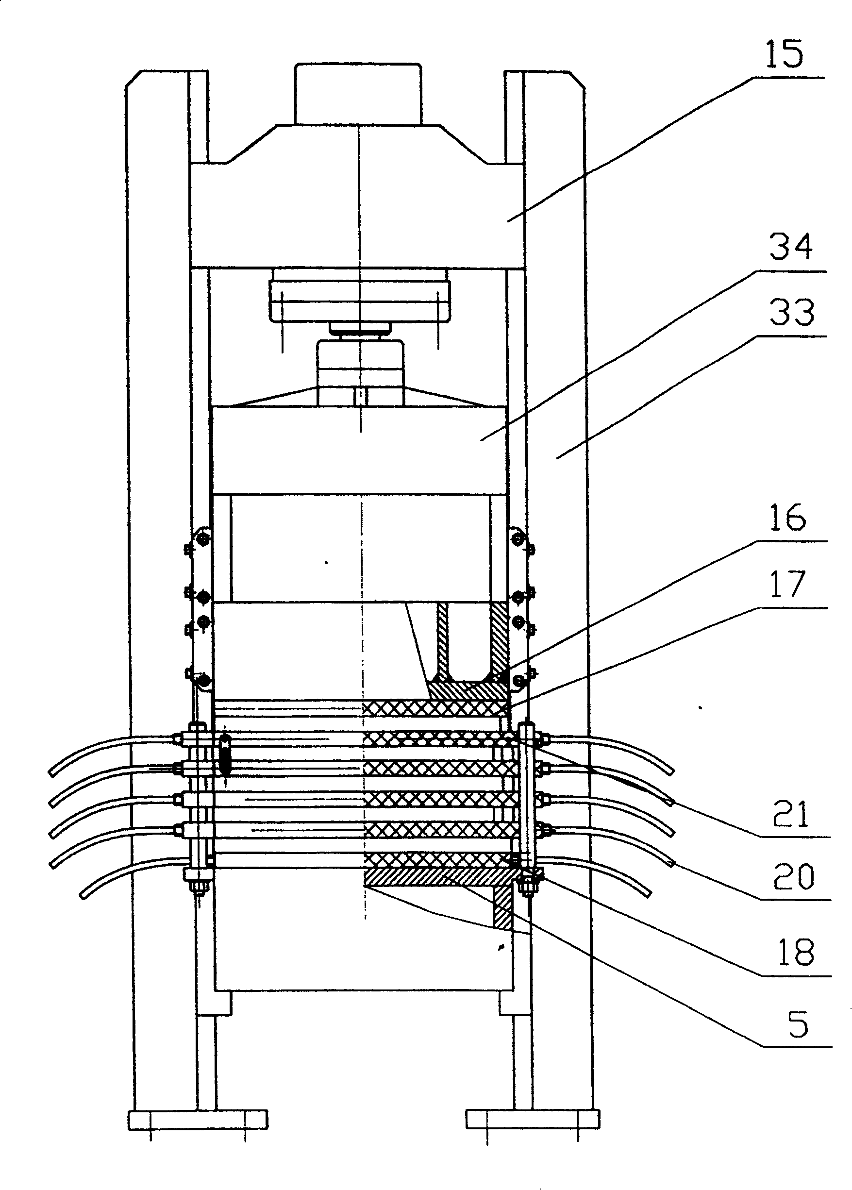 High-efficient strong filter press