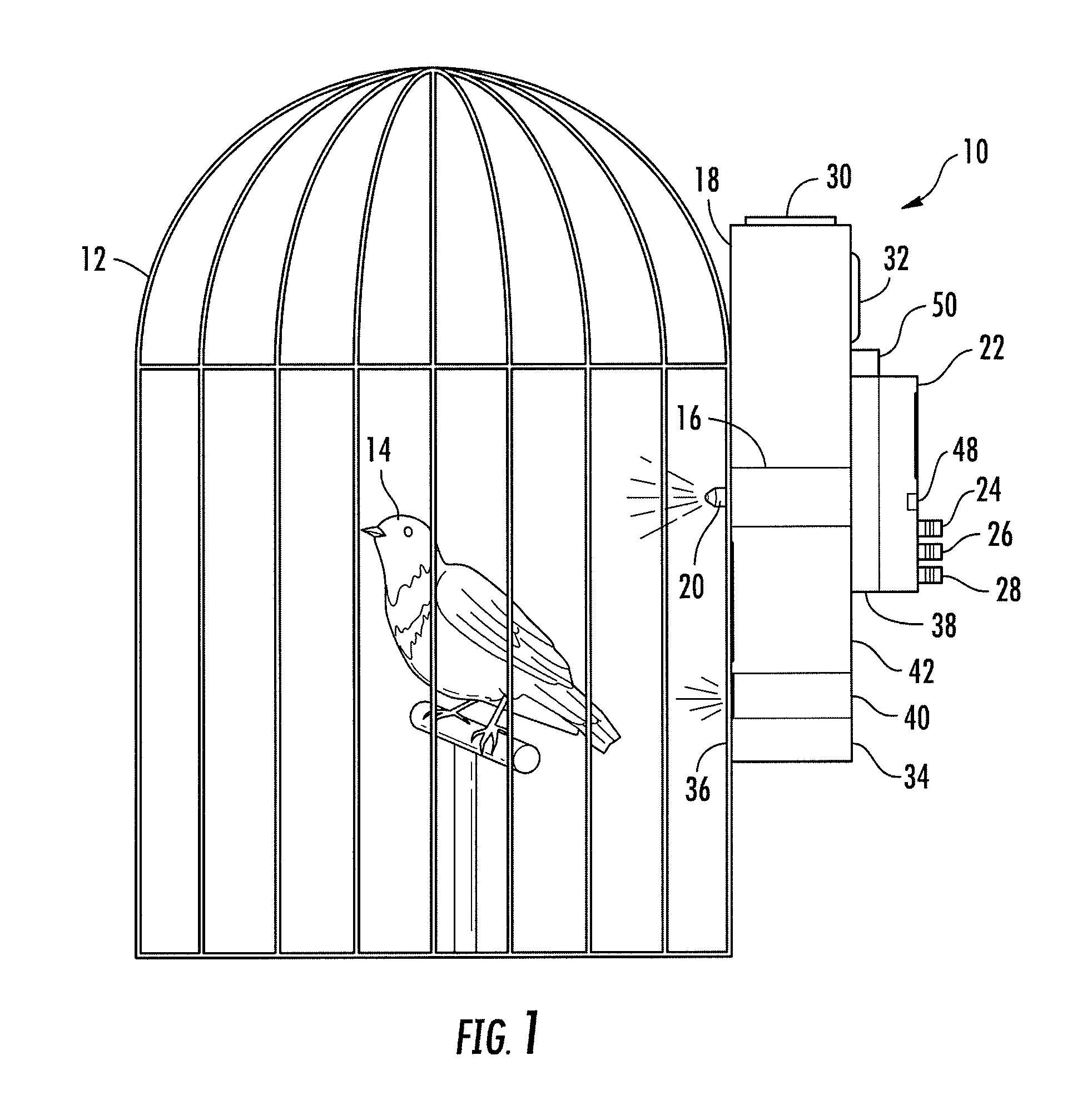 Mister device and method for misting