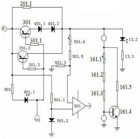 Low-carbon environmental protection charging circuit scheme