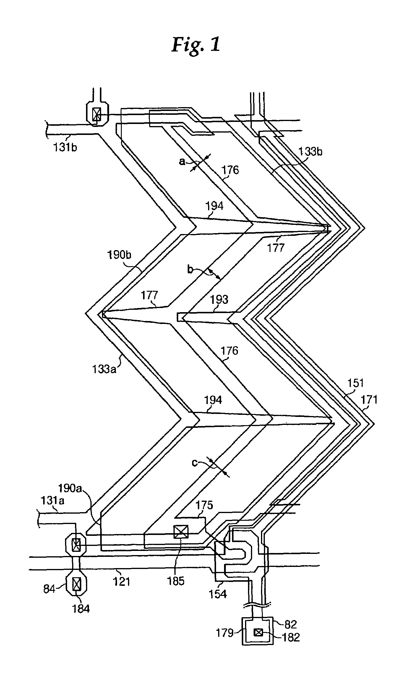 Liquid crystal display having predetermined steepness of light transmittance within a predetermined range on light transmittance gradient for improved visibility