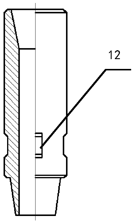 Reverse circulation cluster down-the-hole hammer for hole reaming