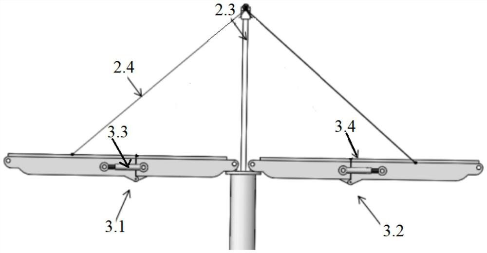 Beam pier structure for bridge emergency repair and application of beam pier structure