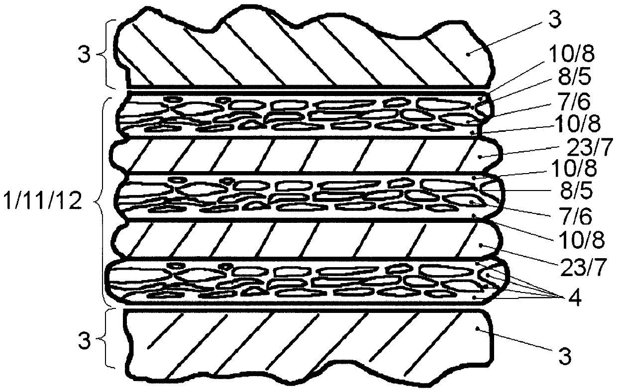 Lead-free solder foil for diffusion soldering and method for producing same