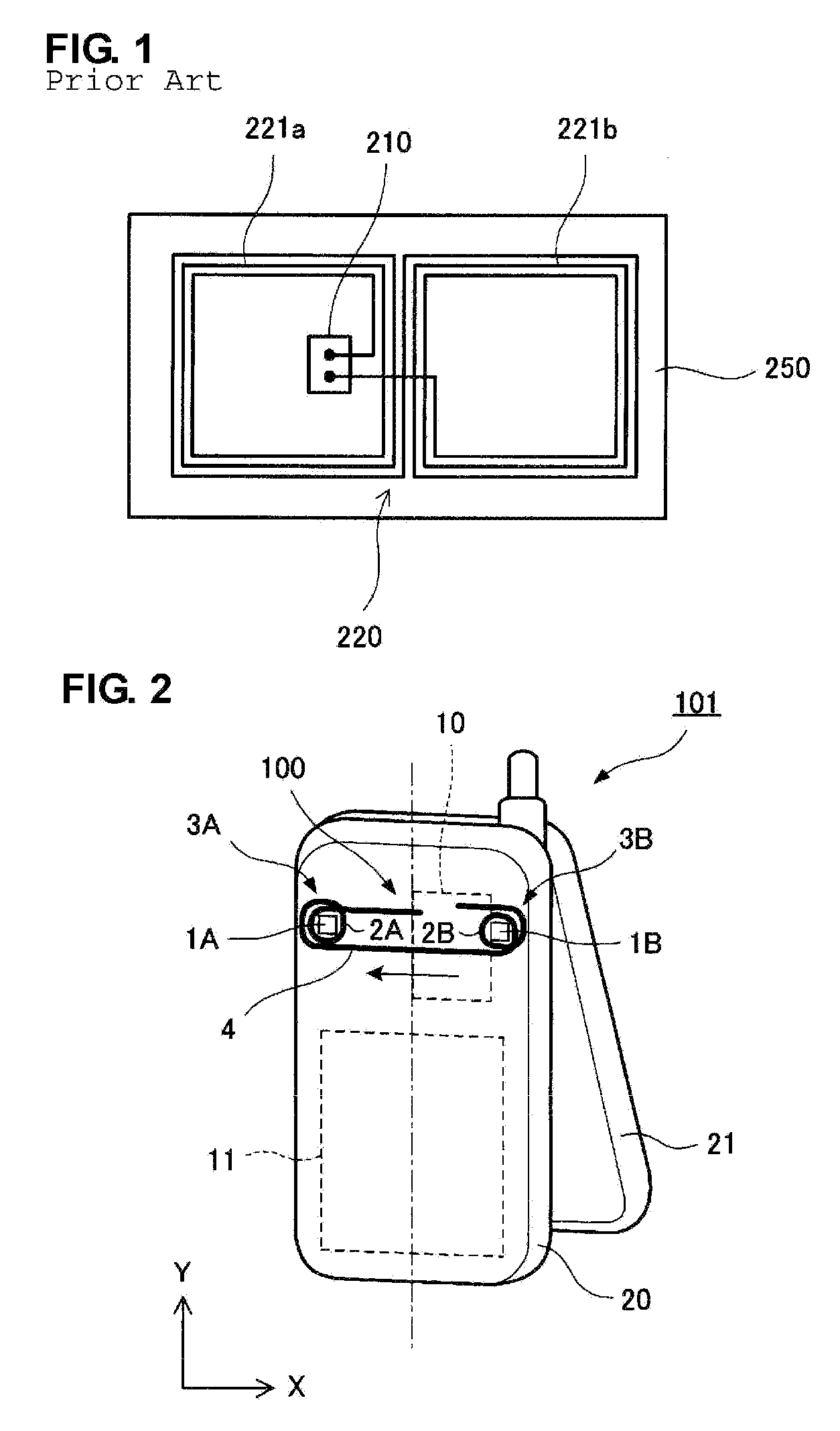 Coil antenna and portable electronic apparatus