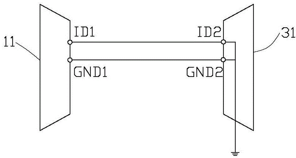 Display signal line connection detecting circuit