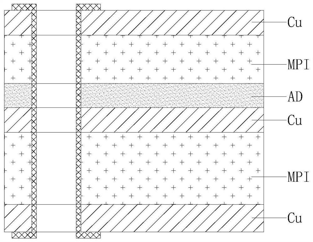 5G high-frequency MPI material drilling method