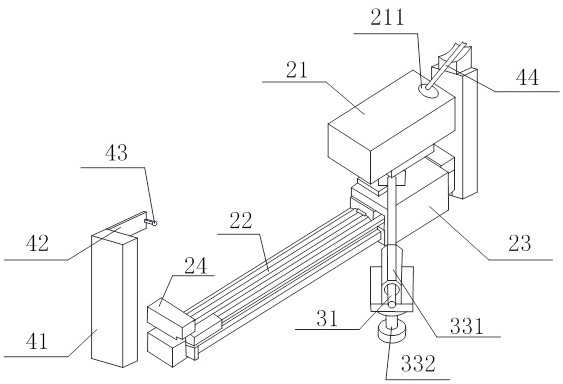 Sewage treatment device for canned fruit processing