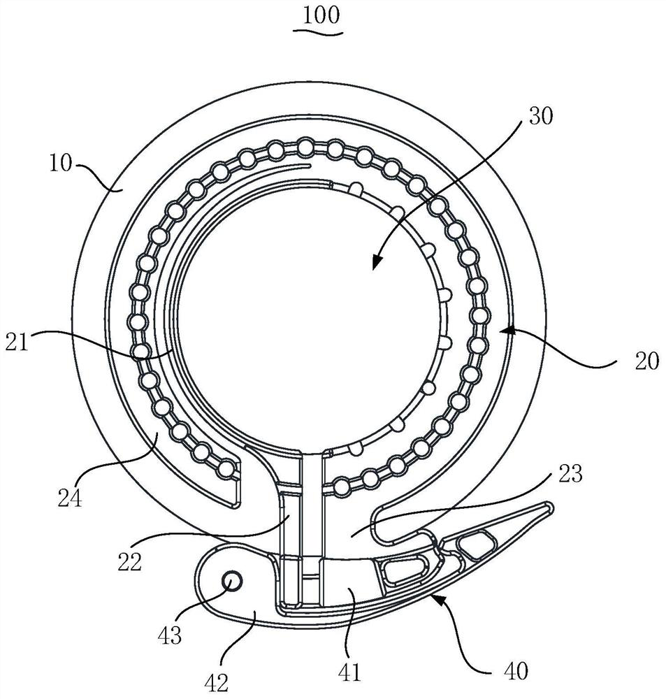 Ventricular connecting assembly and ventricular assist system