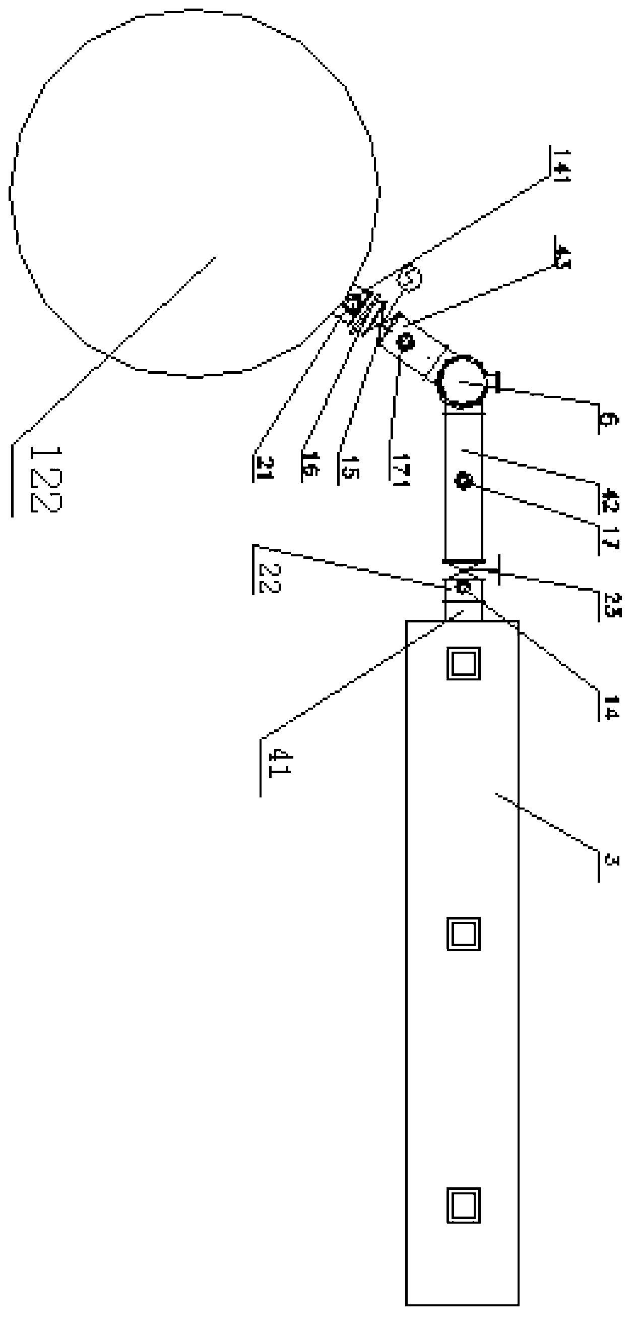 Desulfurized ash delivery device