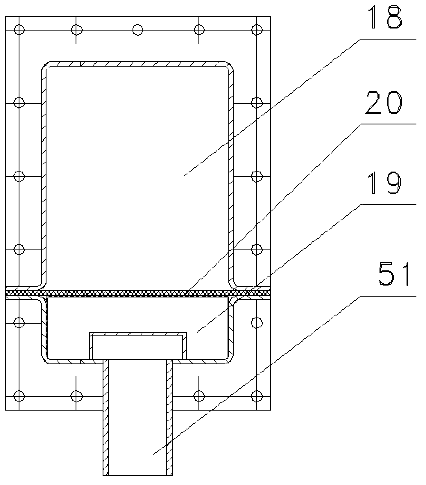Desulfurized ash delivery device
