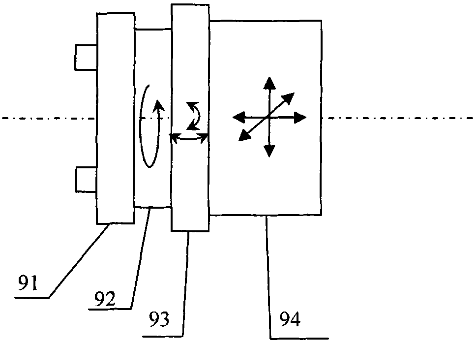 Nonspherical absolute measuring system based on multiwave front lens compensator