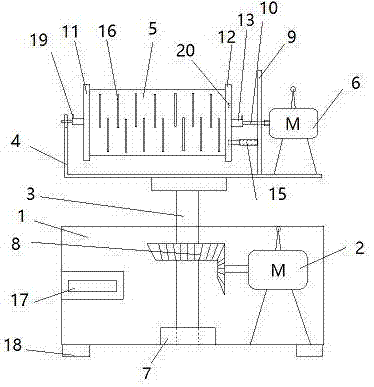 Cable reel device for power industry