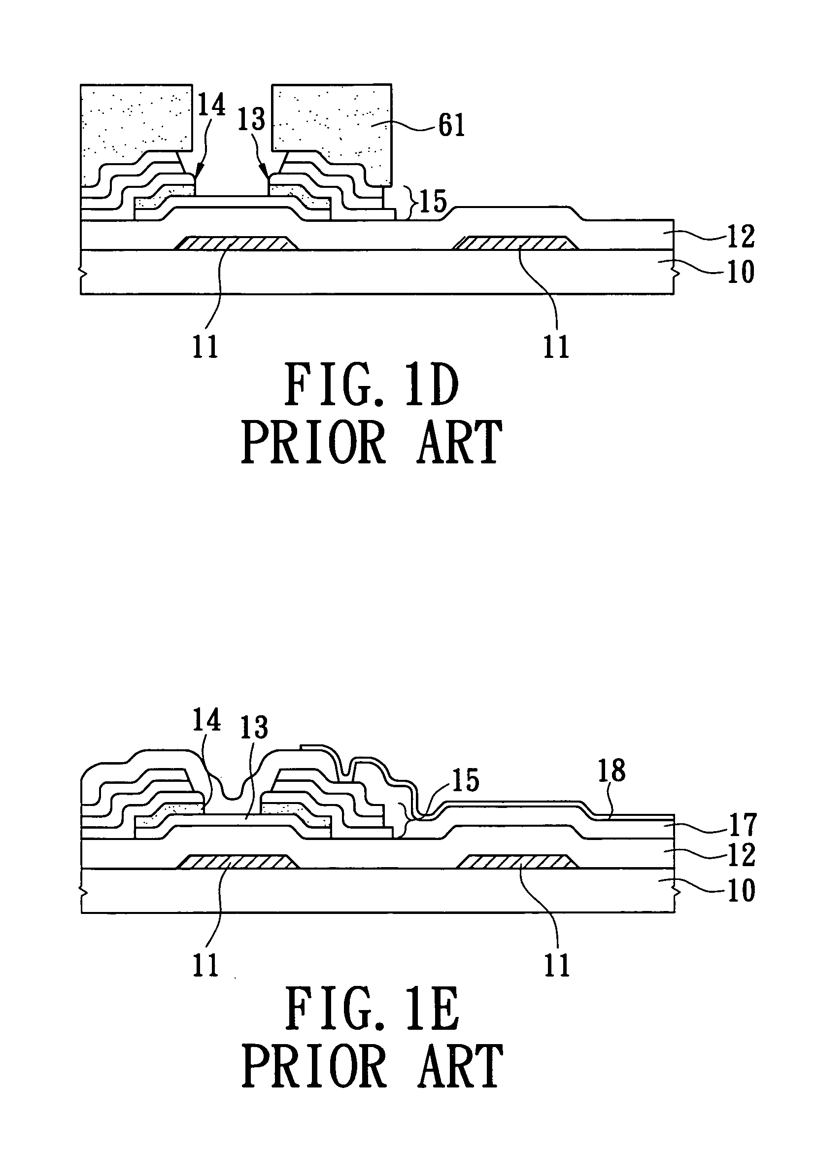 Structure of TFT electrode for preventing metal layer diffusion and manufacturing method therefor
