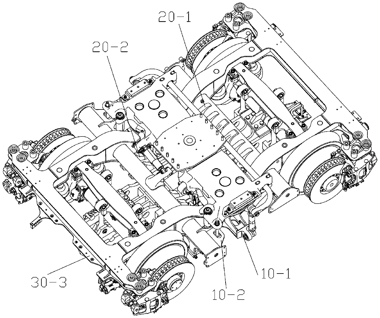 Linear motor bogie