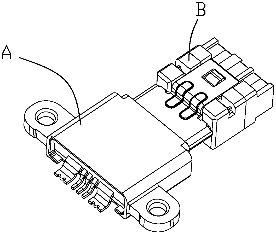 Universal usb connector assembly